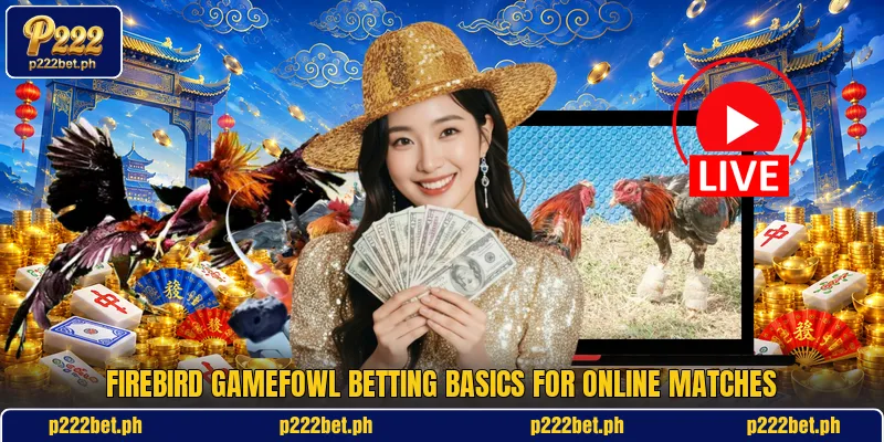Firebird Gamefowl betting basics for online matches