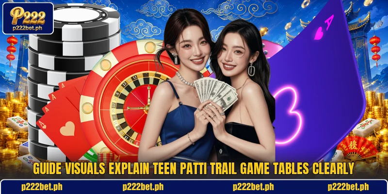Guide visuals explain teen patti trail game tables clearly Guide visuals explain teen patti trail game tables clearly