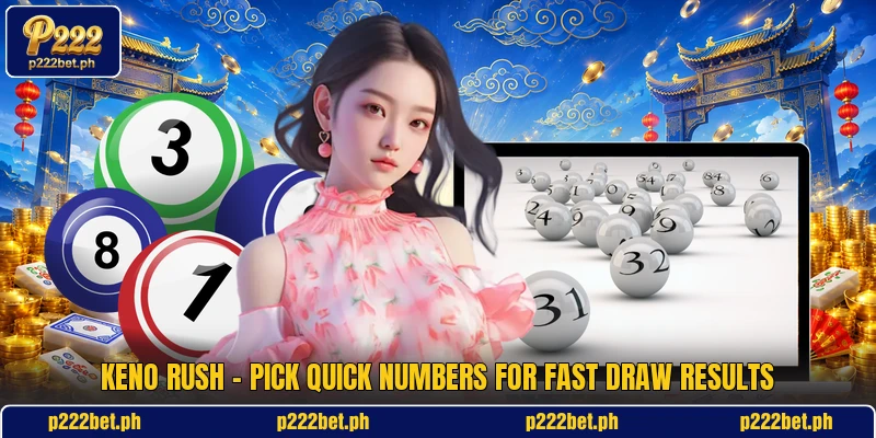 Keno Rush - Pick Quick Numbers For Fast Draw Results