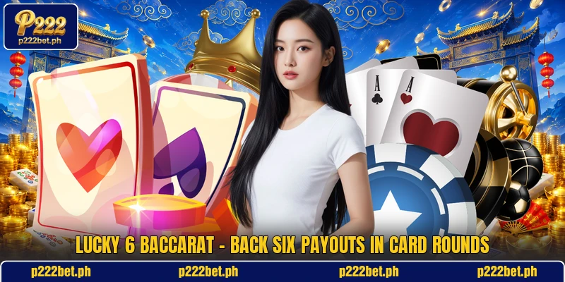 Lucky 6 Baccarat - Back Six Payouts In Card Rounds
