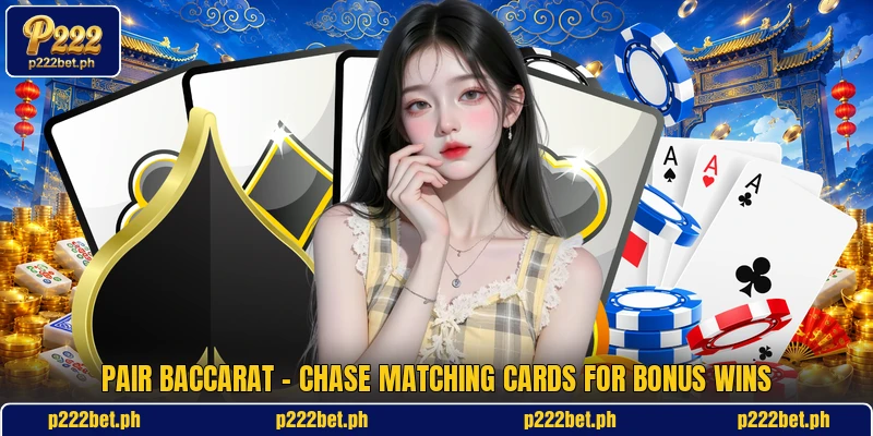 Pair Baccarat - Chase Matching Cards For Bonus Wins