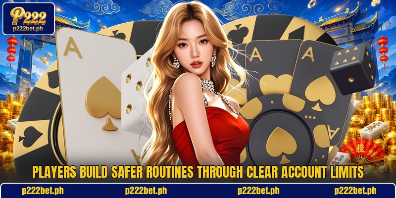 Players build safer routines through clear account limits Players build safer routines through clear account limits