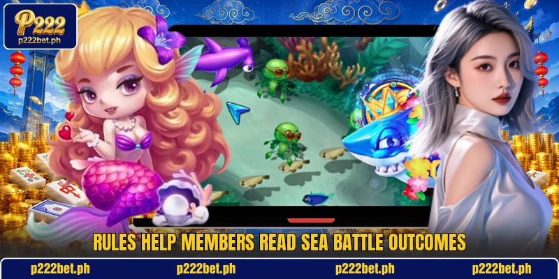 Rules help members read sea battle outcomes Rules help members read sea battle outcomes