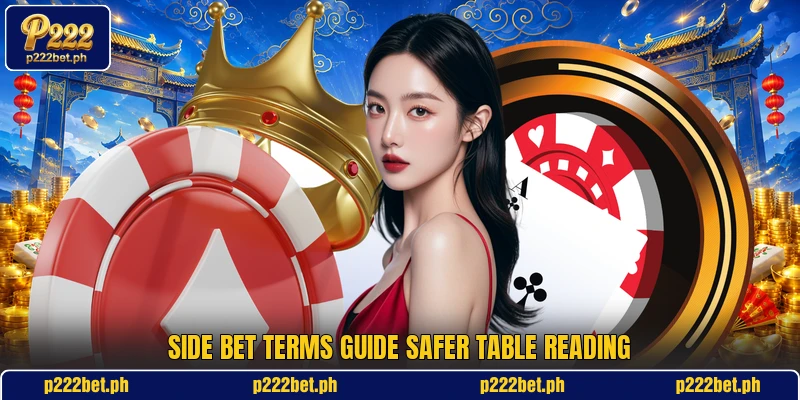 Side bet terms guide safer table reading