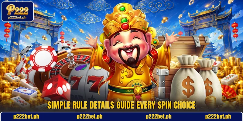 Simple rule details guide every spin choice Simple rule details guide every spin choice