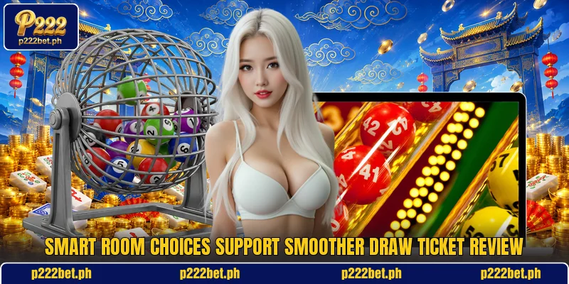 Smart room choices support smoother draw ticket review Smart room choices support smoother draw ticket review
